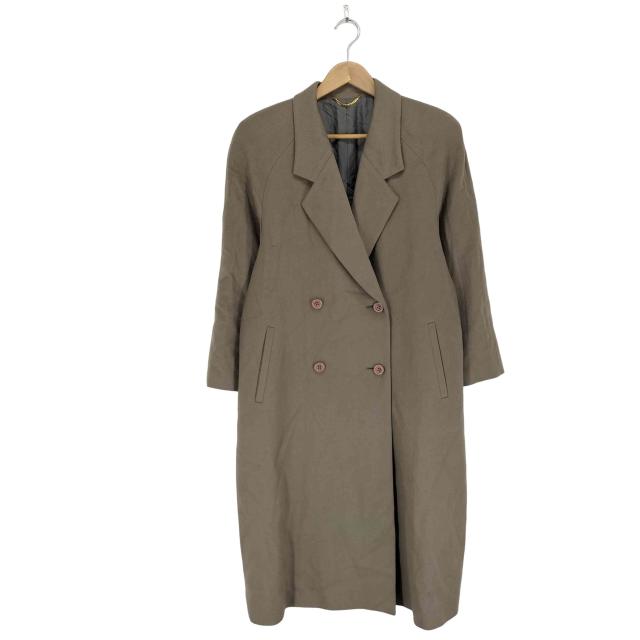USED古着(ユーズドフルギ) カシミヤ100 ダブルチェスターコート レディース  9AR【中古】【ブランド古着バズストア】