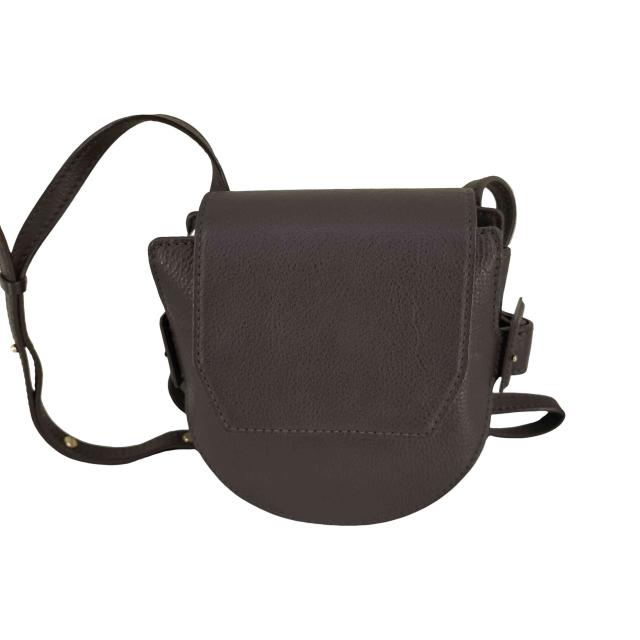 土屋鞄製造所(ツチヤカバンセイゾウジョ) ガゼットコード レザー ミニ ショルダー バッグ レディース 表記無 【中古】【ブランド古着バズストア】