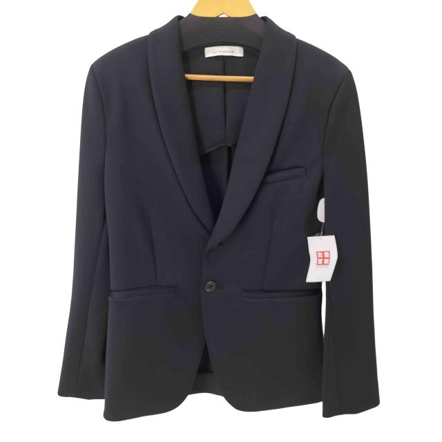 USED古着(ユーズドフルギ) NOSTRASANTISSIMA ノストラサンティッシマ 2B シングル ボンディング テーラードジャケット メンズ EUR：46 【中古】【ブランド古着バズストア】