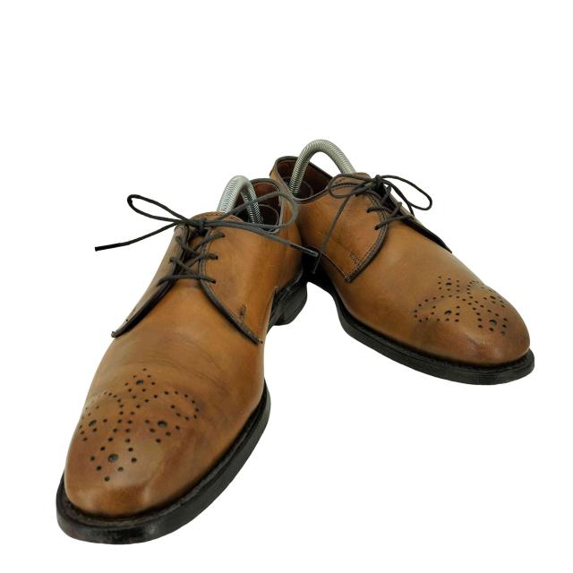 ALLEN EDMONDS(アレンエドモンズ) プレーントゥ メダリオン レザー シューズ メンズ 表記無 【中古】【ブランド古着バズストア】