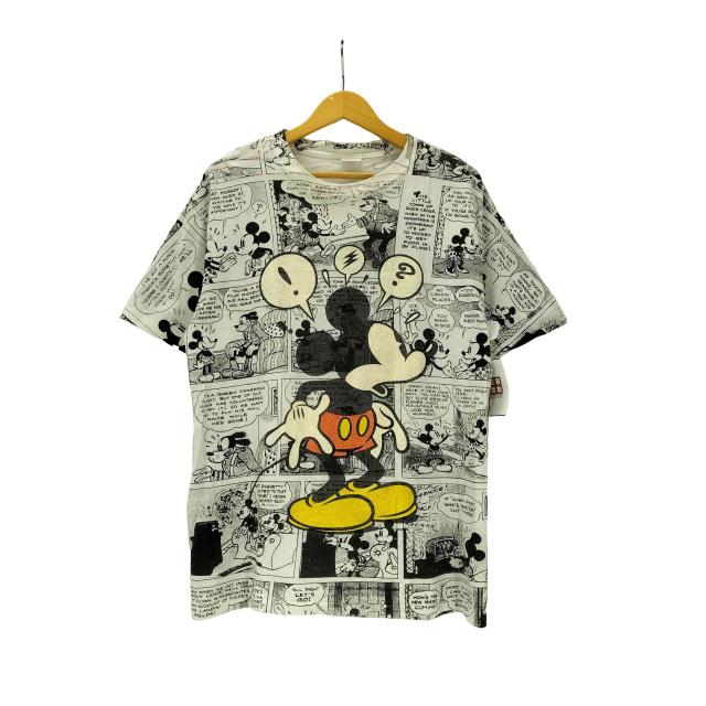 USED古着(ユーズドフルギ) 90S USA製 Velva Sheen ボディ コミカル キャラクタープリント Tシャツ 袖シングル メンズ import：L 【中古】【ブランド古着バズストア】