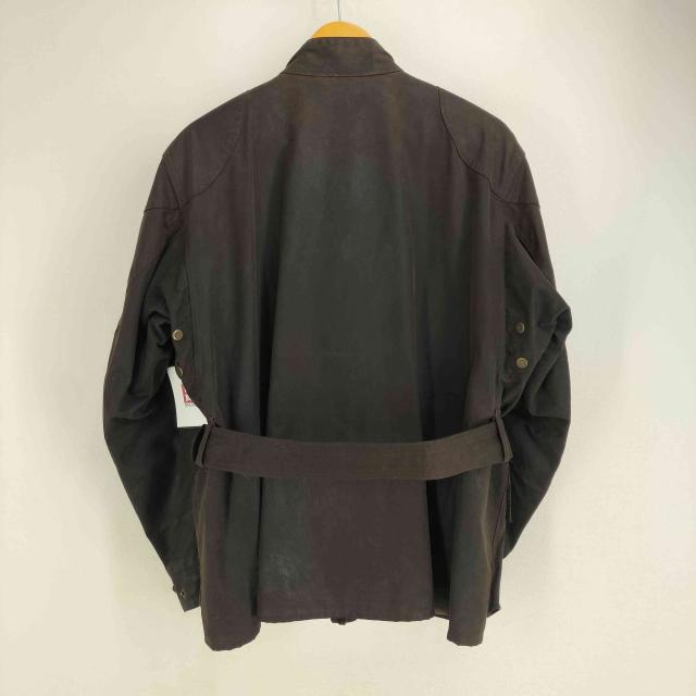 Belstaff(ベルスタッフ) イタリア製 裏地チェック オイルド トライアルマスタージャケット メンズ import：M 【中古】【ブランド古着バズストア】_1