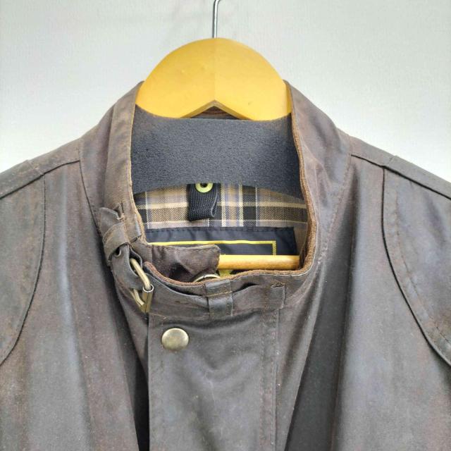 Belstaff(ベルスタッフ) イタリア製 裏地チェック オイルド トライアルマスタージャケット メンズ import：M 【中古】【ブランド古着バズストア】_2