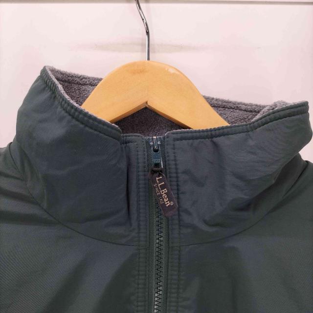 L.L.Bean(エルエルビーン) 90S ロゴ刺繍 裏地フリース Warm Up Jacket ウォームアップジャケット Three-Season Jacket 3シーズンジャケット ブルゾン ビックサイズ メンズ【中古】【ブランド古着バズストア】