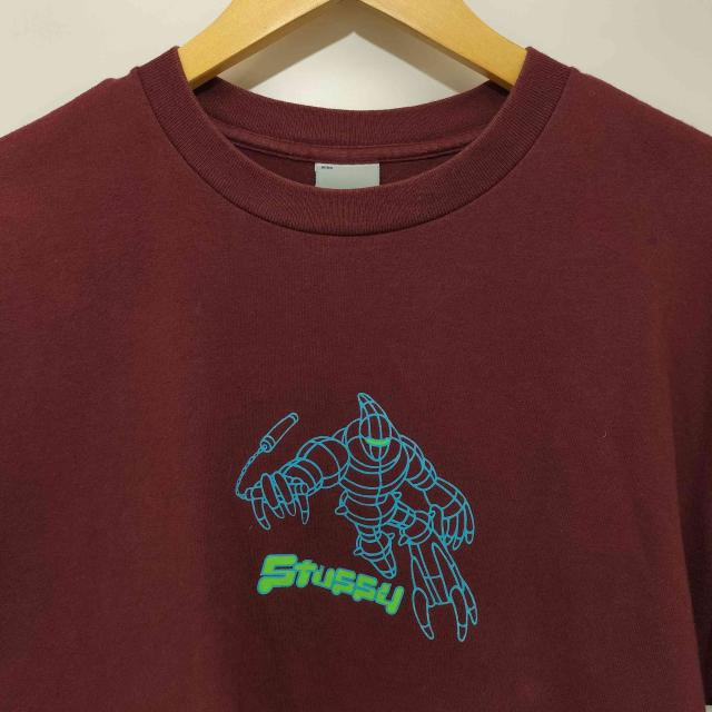 Stussy(ステューシー) 90-2000s 銀タグ USA製 ロボットプリント
