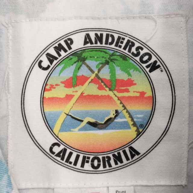 USED古着(ユーズドフルギ) {{CAMP ANDERSON CALIFORNIA}} ボタニカルペイント柄トラッカージャケット MADE IN USA レディース  S【中古】【ブランド古着バズストア】の通販は