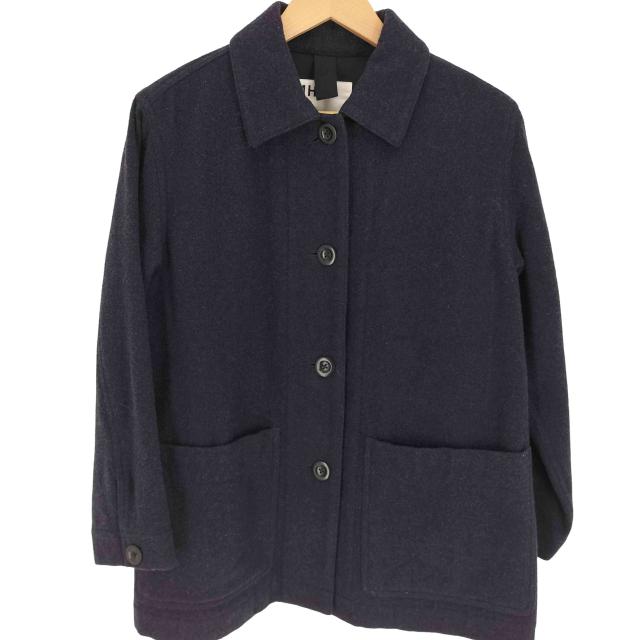 MHL.(エムエイチエル) FELTED SHETLAND WOOL ウールジャケット レディース JPN：1 【中古】【ブランド古着バズストア】