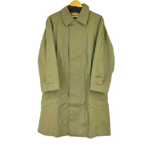 BURBERRYS(バーバリーズ) 裏地ノバチェック 玉虫 ステンカラーコート メンズ 表記無 【中古】【ブランド古着バズストア】