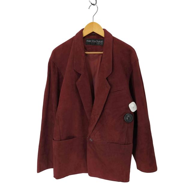 pelle pelle(ペレペレ) marc buchanan 90S レザー スウェード 総裏 1B テーラード ジャケット メンズ  36【中古】【ブランド古着バズストア】