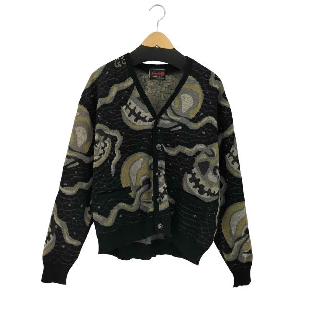 GANGSTERVILLE(ギャングスタビル) memento mori - CARDIGAN メンズ  M【中古】【ブランド古着バズストア】