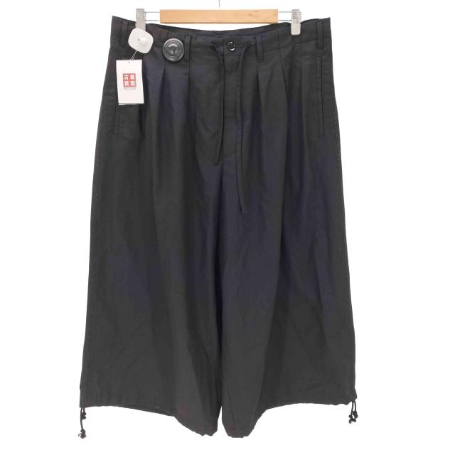 Ground Y(グラウンドワイ) WOOL POLYESTER GABARDINE BALLOON PANTS ウール ポリエステル ギャバジン バルーン パンツ メンズ JPN：3 【中古】【ブランド古着バズストア】