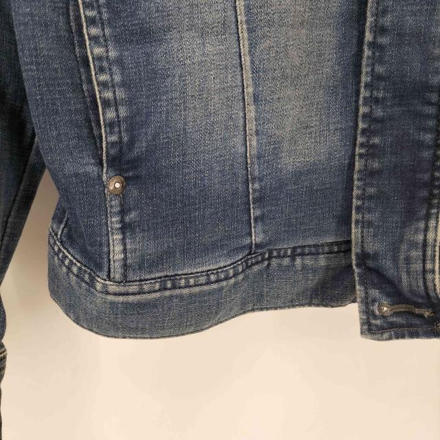 USED古着(ユーズドフルギ) {{BURTLE}} クレイジーストレッチデニムジャケット メンズ import：M 【中古】【ブランド古着バズストア】 デニムジャケット