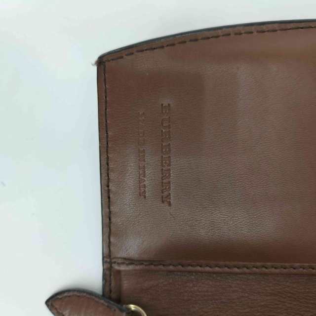 BURBERRY(バーバリー) MADE IN ITALY レザー切り替え ノバ