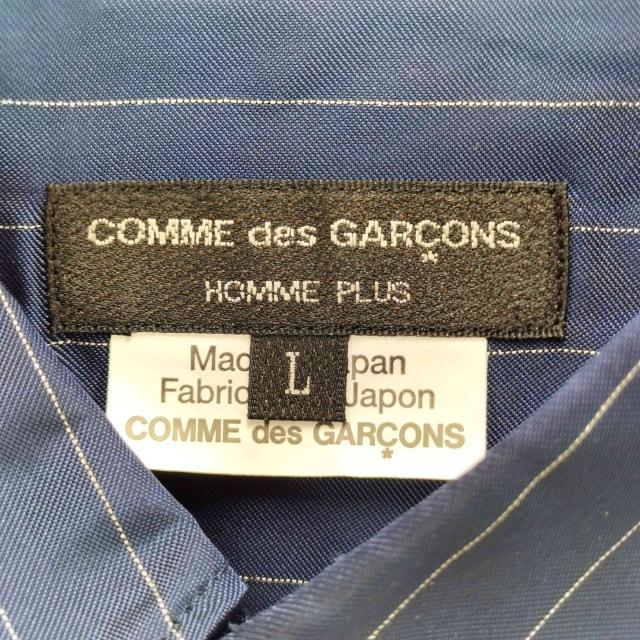 COMME des GARCONS HOMME PLUS(コムデギャルソンオムプリュス) 21SS メタルアウトロー期 ラメストライプ オーバーサイズシャツ  メンズ JPN：L 【中古】【ブランド古着バズストア】 COMME des GARCONS HOMME PLUS(コムデギャルソンオムプリュス) 21SS