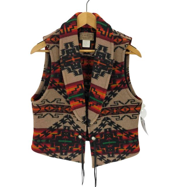 PENDLETON(ペンドルトン) KNOCKABOUTS USA製 ネイティブ柄 ウールベスト ショール メンズ JPN：M 【中古】【ブランド古着バズストア】の通販は 10,439円