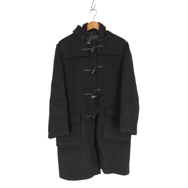 Gloverall(グローバーオール) 90s 英国製 ウール混 裏地チェック トグル ダッフルコート メンズ UK：38 【中古】【ブランド古着バズストア】