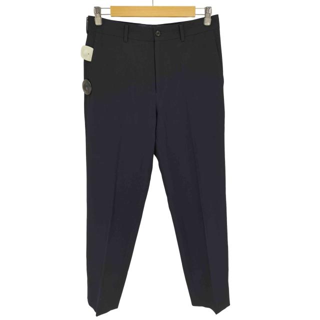 COMME des GARCONS HOMME(コムデギャルソンオム) AD2007 07AW ウール ノータック センタープレス スラックス パンツ メンズ 表記無 SS【中古】【ブランド古着バズストア】