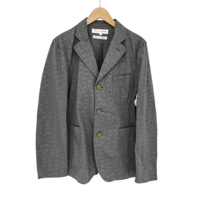COMME des GARCONS SHIRT(コムデギャルソンシャツ) アート柄 三つボタン テーラードジャケット メンズ JPN：S 【中古】【ブランド古着バズストア】