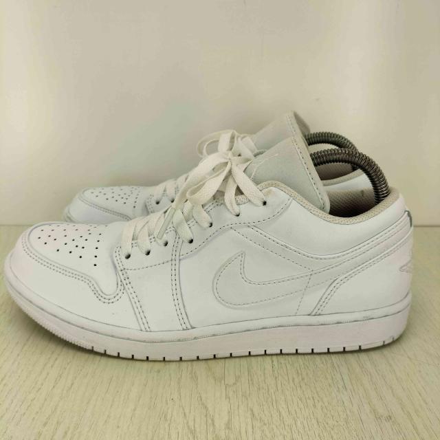 JORDAN BRAND(ジョーダンブランド) AIR JORDAN 1 LOW Triple White メンズ JPN：27 【中古】【ブランド古着バズストア】 JORDAN BRAND(ジョーダンブランド) AIR JORDAN 1 LOW Triple White
