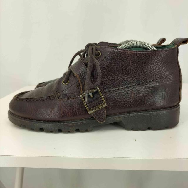 Polo by RALPH LAUREN(ポロバイラルフローレン) Redding Chukka Boots レディング チャッカレザーブーツ メンズ  25.5cm【中古】【ブランド古着バズストア】