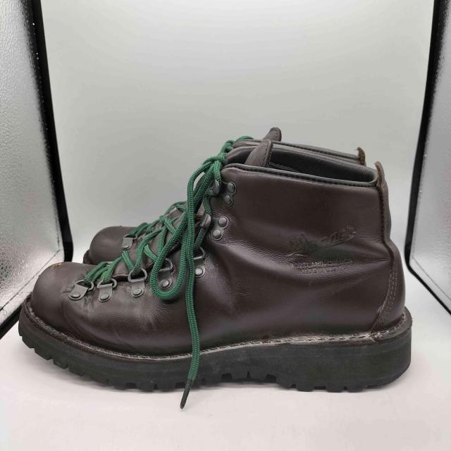 Danner(ダナー) MOUNTAIN LIGHT 2 GORE TEX マウンテン ライト USA製 オール レザー トレッキング ブーツ ゴアテックス vibram ソール メンズ US：9.5 27.5cm【中古】【ブランド古着バズストア】