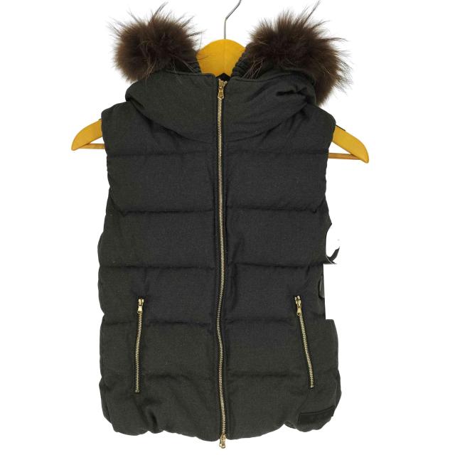 5356　タトラス　ダウンベスト ラクーンファー　S 5356 タトラス ダウンベスト ラクーンファー S