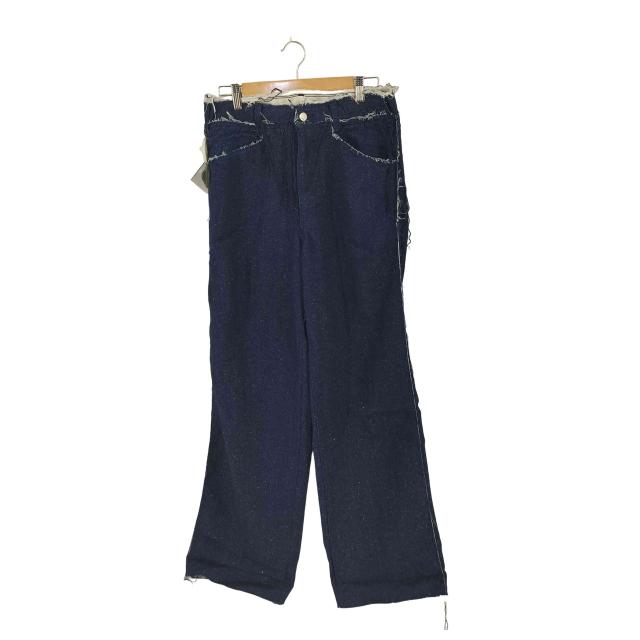 MIDORIKAWA(ミドリカワ) 25AW SILK DENIM PANTS メンズ  2【中古】【ブランド古着バズストア】