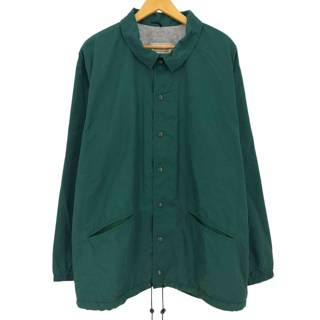 L.L.Bean(エルエルビーン) 70-80s USA製 Nylon Coach Jacket 裏地フリース チンスト付 コーチジャケット メンズ 表記無 【中古】【ブランド古着バズストア】