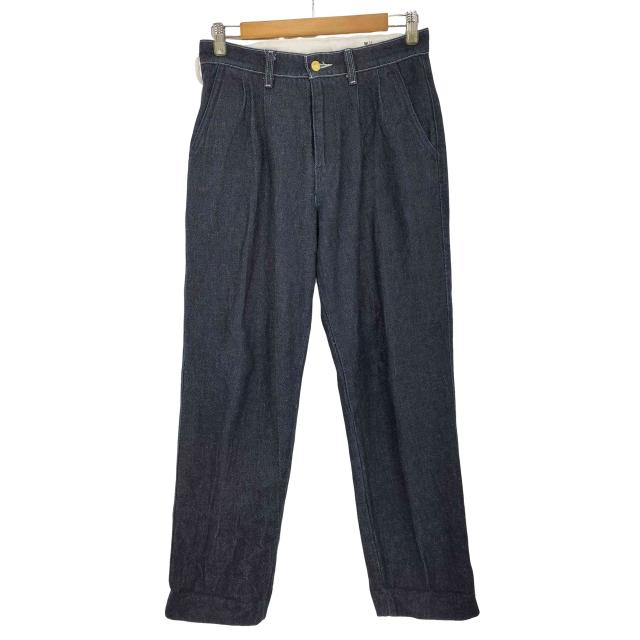 Levis(リーバイス) JAPAN LIMITED DENIM SLACKS 2タック ワイド デニムスラックス メンズ W28 L30【中古】【ブランド古着バズストア】