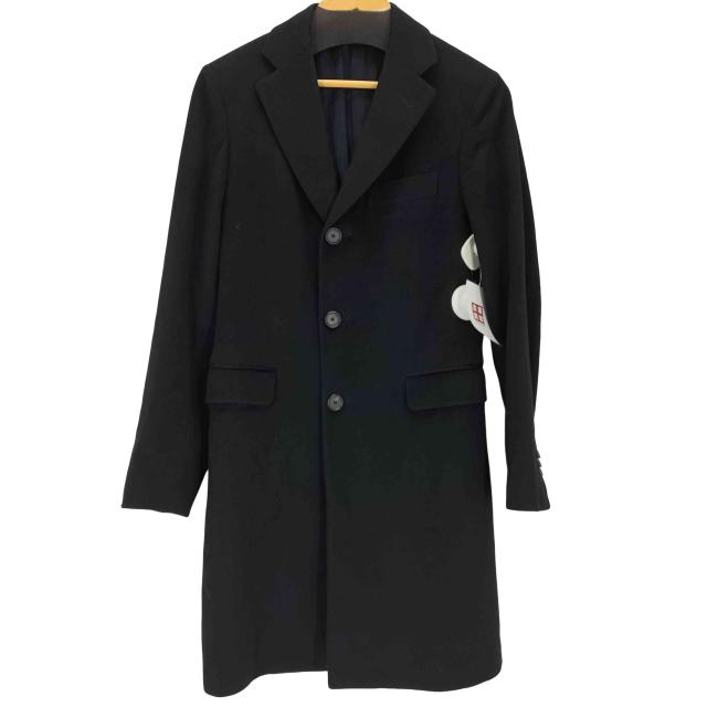 USED古着(ユーズドフルギ) {{Raffaele Caruso}}MADE IN ITALY カシミヤ混 チェスターコート メンズ  44【中古】【ブランド古着バズストア】