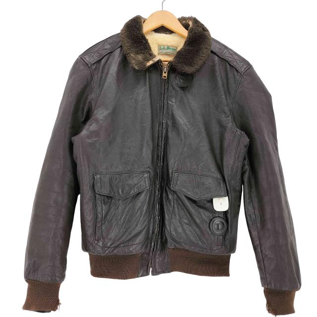 L.L.Bean(エルエルビーン) 70-80S  G-1 Leather Flight Jacket G-1 飛翔上衣 メンズ US：42 【中古】【ブランド名古着バズストア】