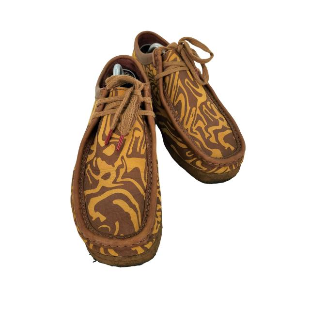 Clarks ORIGINALS(クラークスオリジナルズ) Wu Wear 別注 Wu-Tang Clan Wallabee WW Lo ワラビー メンズ JPN：26.5 【中古】【ブランド古着バズストア】