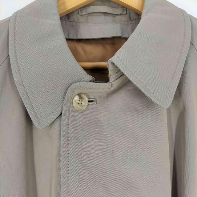 AQUASCUTUM(アクアスキュータム) 70-80s 英国製 裏地チェック ライナー付き 玉虫 ステンカラーコート メンズ 表記無 【中古】【ブランド古着バズストア】_2