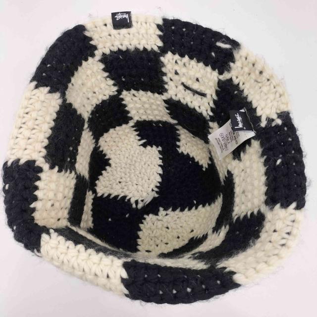Stussy(ステューシー) 23AW Checker Knit Bucket Hat メンズ 57cm