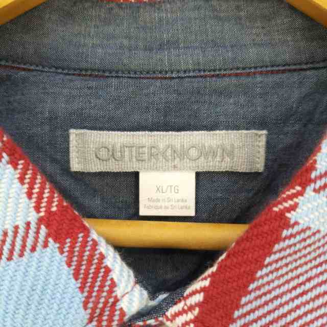 OUTERKNOWN(アウターノウン) Blanket Shirt ブランケットシャツ メンズ