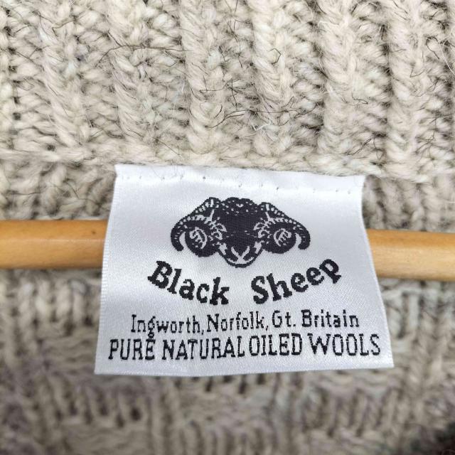 BLACK SHEEP 英国製 ショールカラーカーディガン ピュアオイルドウール ブラックシープ Black Sheep イギリス製 ピュア オイル ウール