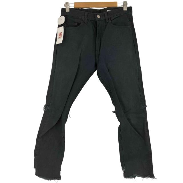 OLDPARK(オールドパーク) Levis再構築 ブラックデニムパンツ メンズ JPN：S 【中古】【ブランド古着バズストア】の通販は