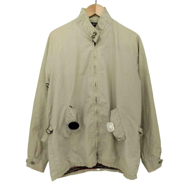 USED古着(ユーズドフルギ) 60S {{SIR JAC}} TALON ZIP  裏地タータンチェック ハリントン ジャケット  メンズ 表記無 【中古】【ブランド古着バズストア】
