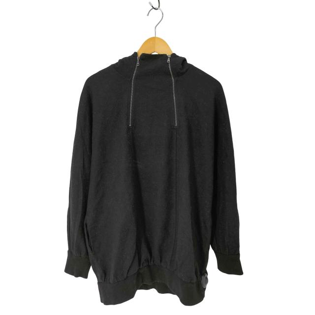MAX MARA(マックスマーラ) ツインジップ ウール プルオーバーパーカー 裏地付き アノラック レディース import：L 【中古】【ブランド古着バズストア】