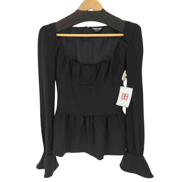 TOM FORD(トムフォード) グッチ期 イタリア製 ペプラム ブラウス レディース EUR：38 【中古】【ブランド古着バズストア】