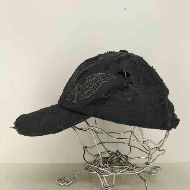USED古着(ユーズドフルギ) Alexander Digenova AD Logo Cap ダメージ
