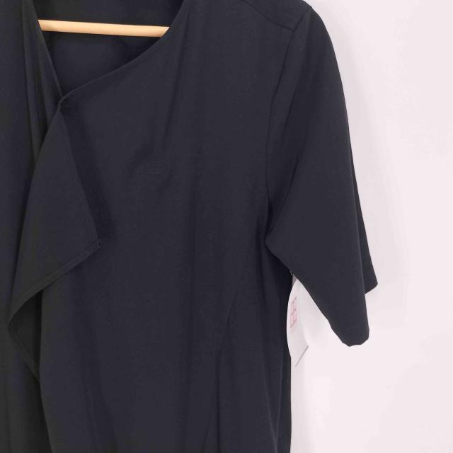 Yohji Yamamoto(ヨウジヤマモト) 25SS FRONT DRAPED DRESS レディース