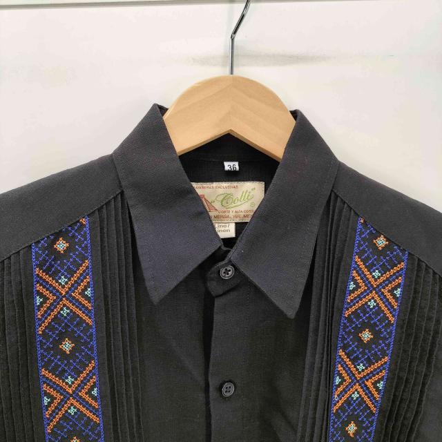 USED古着(ユーズドフルギ) GUAYABERAS COLLI ネイティヴ柄 刺繍