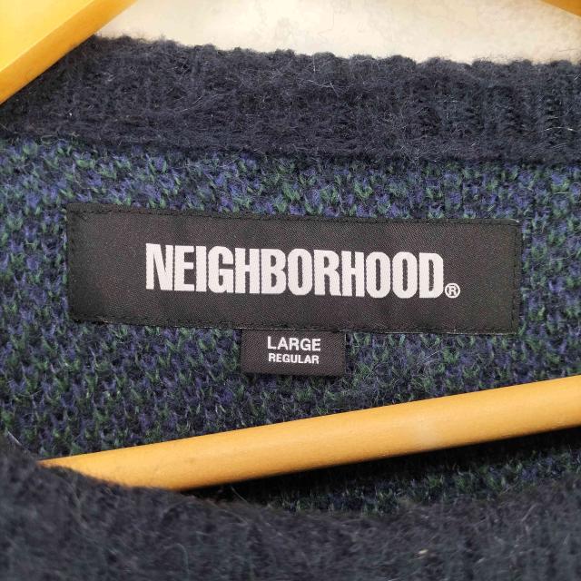 NEIGHBORHOOD(ネイバーフッド) ARGYLE PATTERN MOHAIR SWEATER メンズ L【中古】【ブランド古着バズストア】