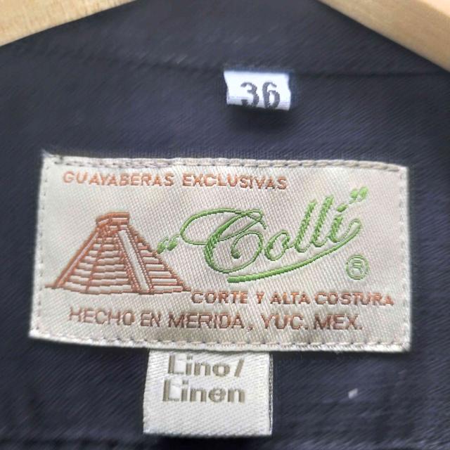 USED古着(ユーズドフルギ) GUAYABERAS COLLI ネイティヴ柄 刺繍