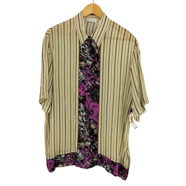 DRIES VAN NOTEN(ドリスヴァンノッテン) CLASEN P EMB 6137 M.W.SHIRT ECR メンズ EUR：48 【中古】【ブランド古着バズストア】の通販は 19,517円