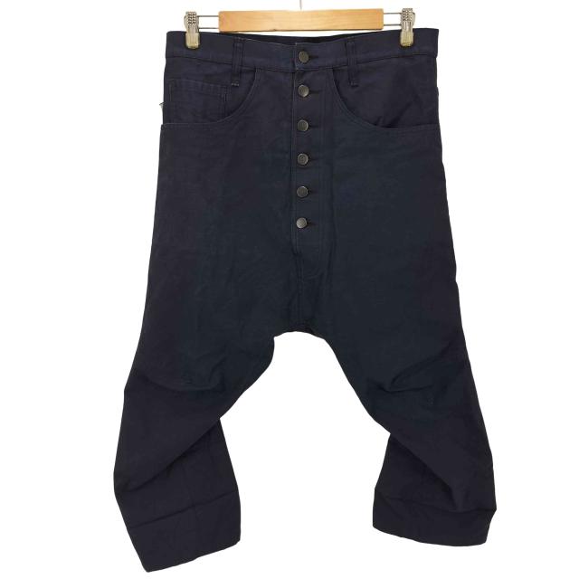 NEMETH(ネメス) インディゴ染めサルエルパンツ 立体裁断 メンズ 