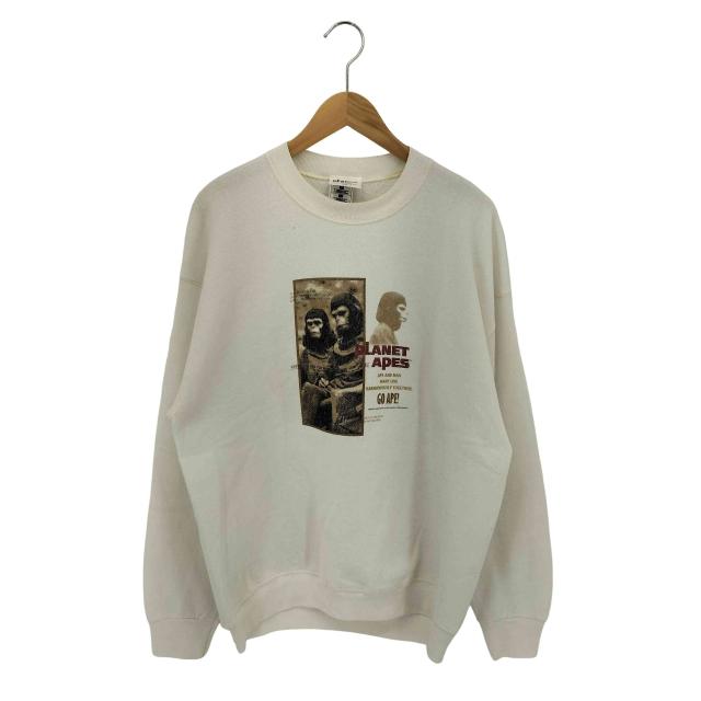 USED古着(ユーズドフルギ) 90s 1997年 USA製 PLANET OF THE APES 猿の惑星 オリジナルタグ グラフィックプリント スウェット メンズ  L【中古】【ブランド古着バズストア】