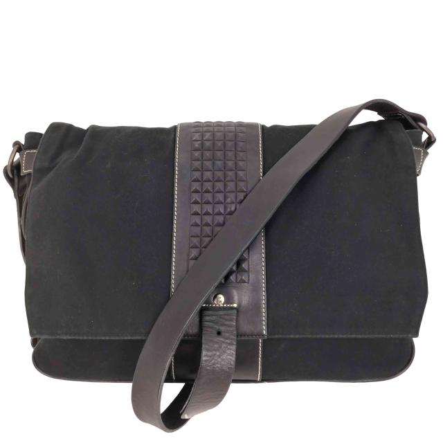 Jean Paul GAULTIER(ジャンポールゴルチエ) レザー ストラップ スタッズ ショルダーバッグ メンズ 表記無 【中古】【ブランド古着バズストア】