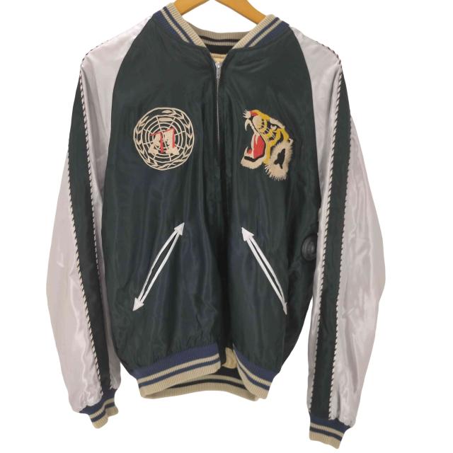 TAILOR TOYO テーラー東洋(テイラートウヨウ) Early 1950s Style Acetate Souvenir Jacket USS PRINCETON MAIKO 刺繍リバーシブル スカジャン メン【中古】【ブランド古着バズストア】